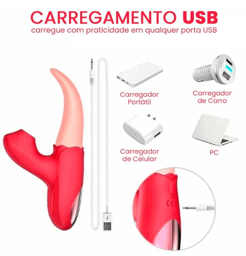 Vibrador de língua