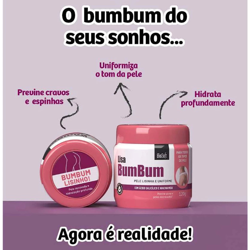 Kit Bumbum Lisinho + Creme Clareador