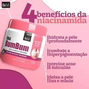 Kit Bumbum Lisinho + Creme Clareador