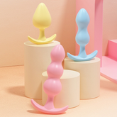 Kit 3 Plug Anal Silicone